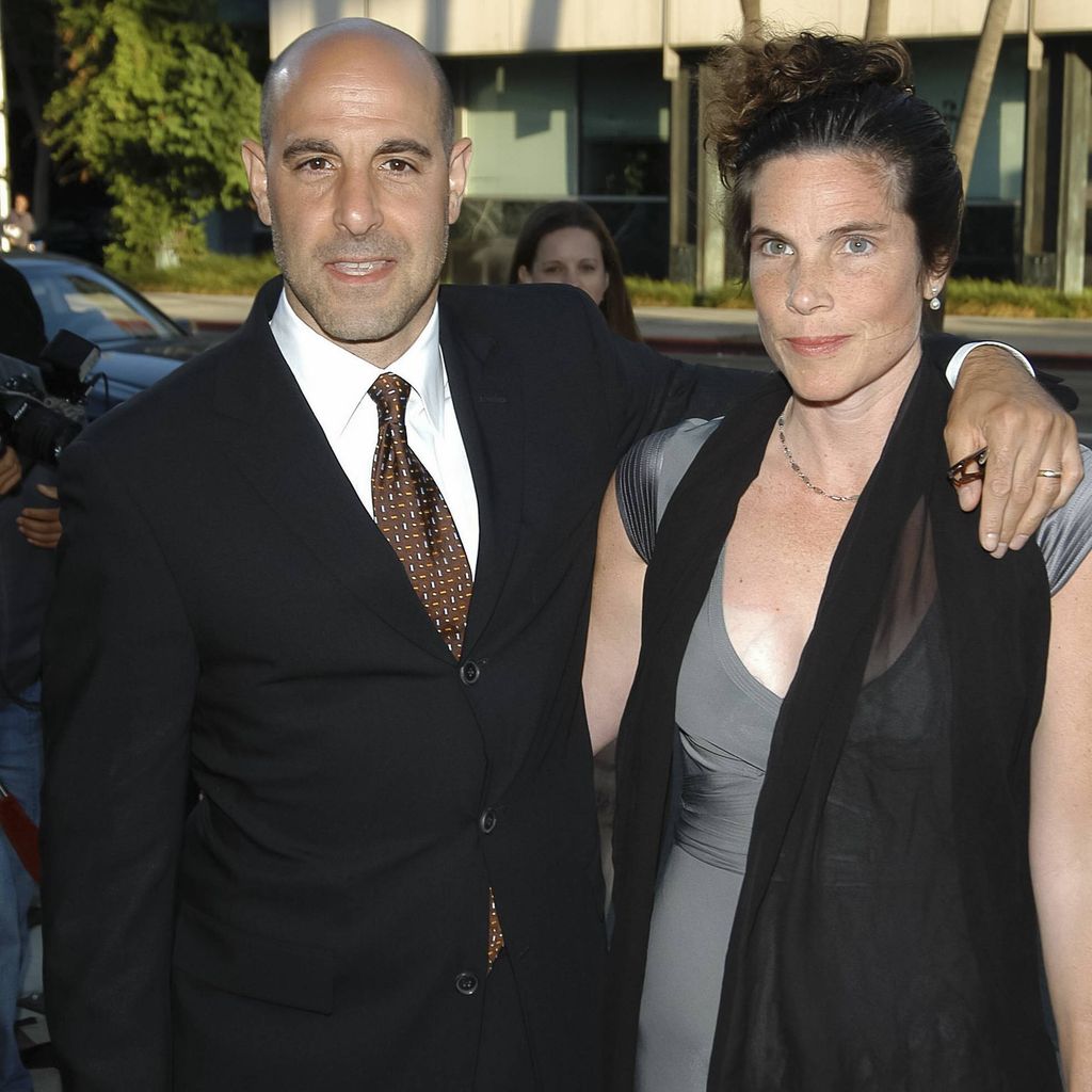 Bei der Premiere von "The Terminal" in Beverly Hills: Stanley Tucci mit Ehefrau Kate, 9. Juni 2004