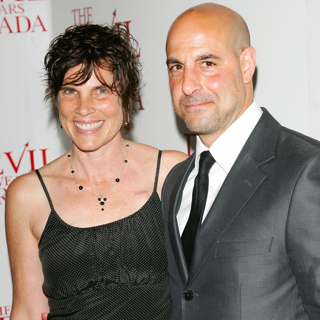 Stanley Tucci mit seiner ersten Frau Kate bei der Premiere von "The Devil Wears Prada" in New York, 19. Juni 2006