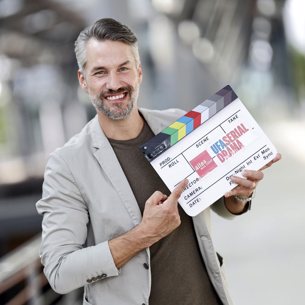 Stefan Bockelmann in Köln am Set von "Alles was zählt" im September 2021