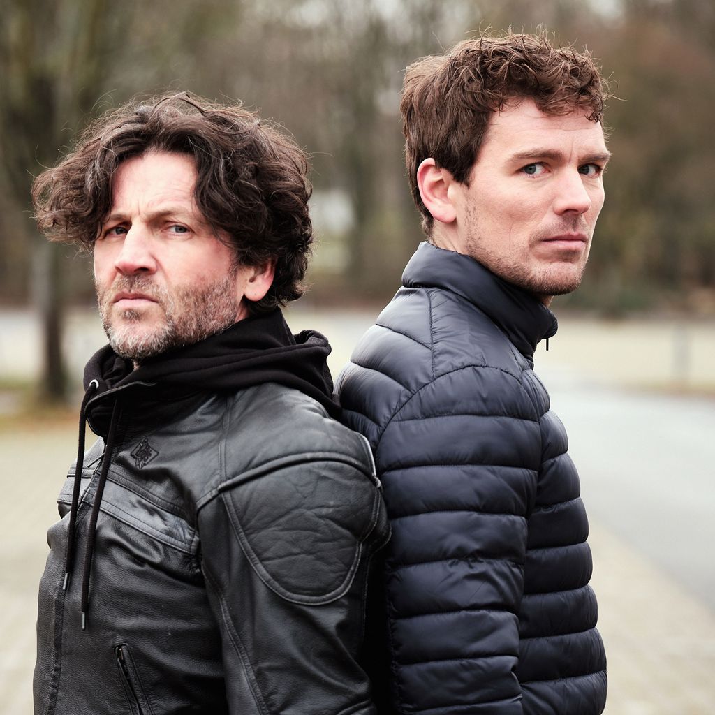 Stefan Franz als Rolf Jäger und Constantin Lücke als Till bei "Unter uns"