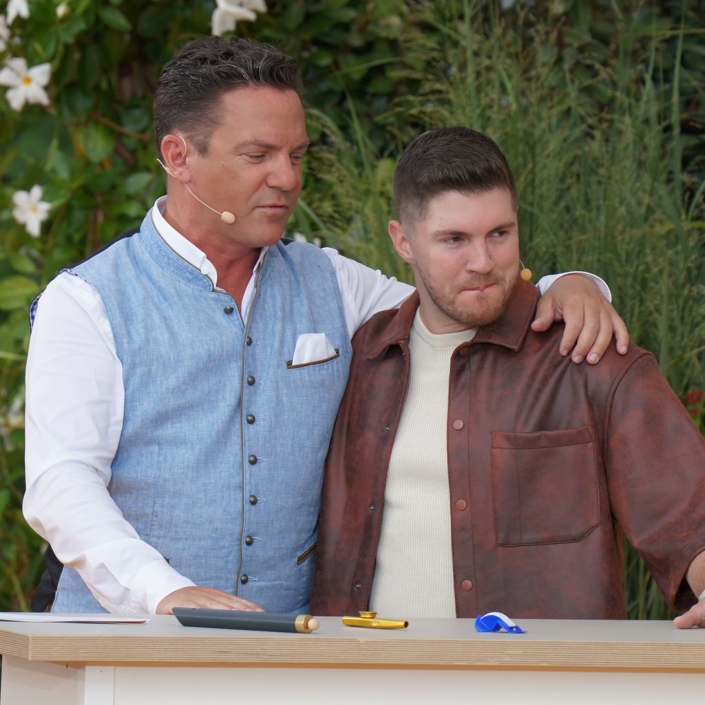 Stefan Mross und Joey Heindle im August 2023