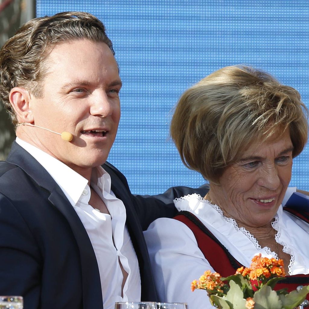 Stefan Mross und seine Mutter Stefanie Mross