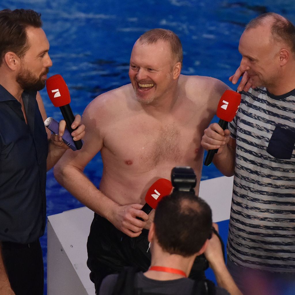 Stefan Raab bei "TV Total Turmspringen" in München, 2015