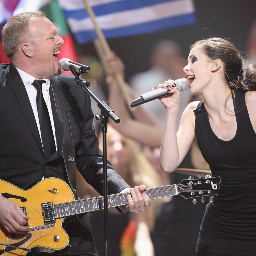 Stefan Raab und Lena Meyer-Landrut im Jahr 2011