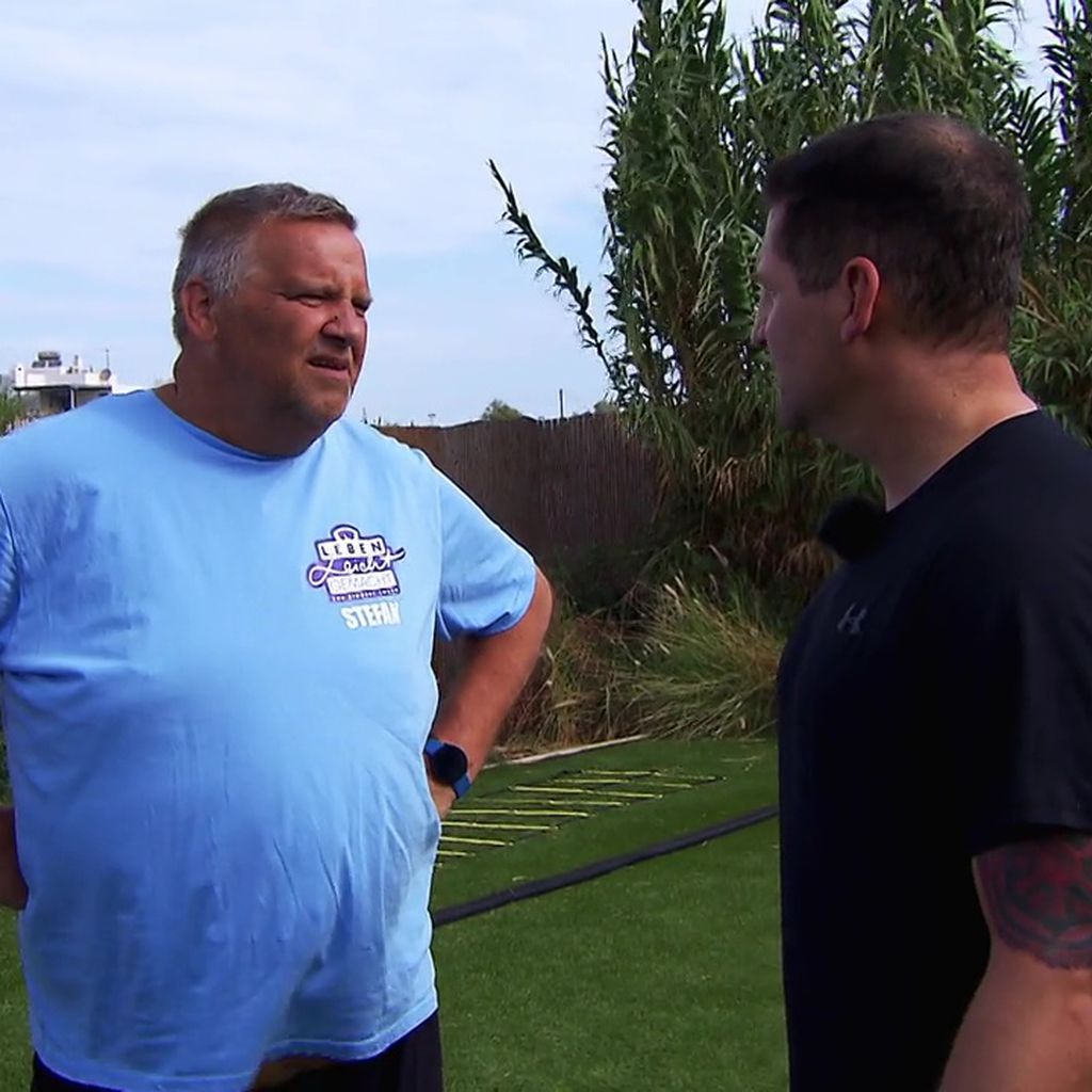 Stefan und Ramin Abtin bei "Leben leicht gemacht – The Biggest Loser"