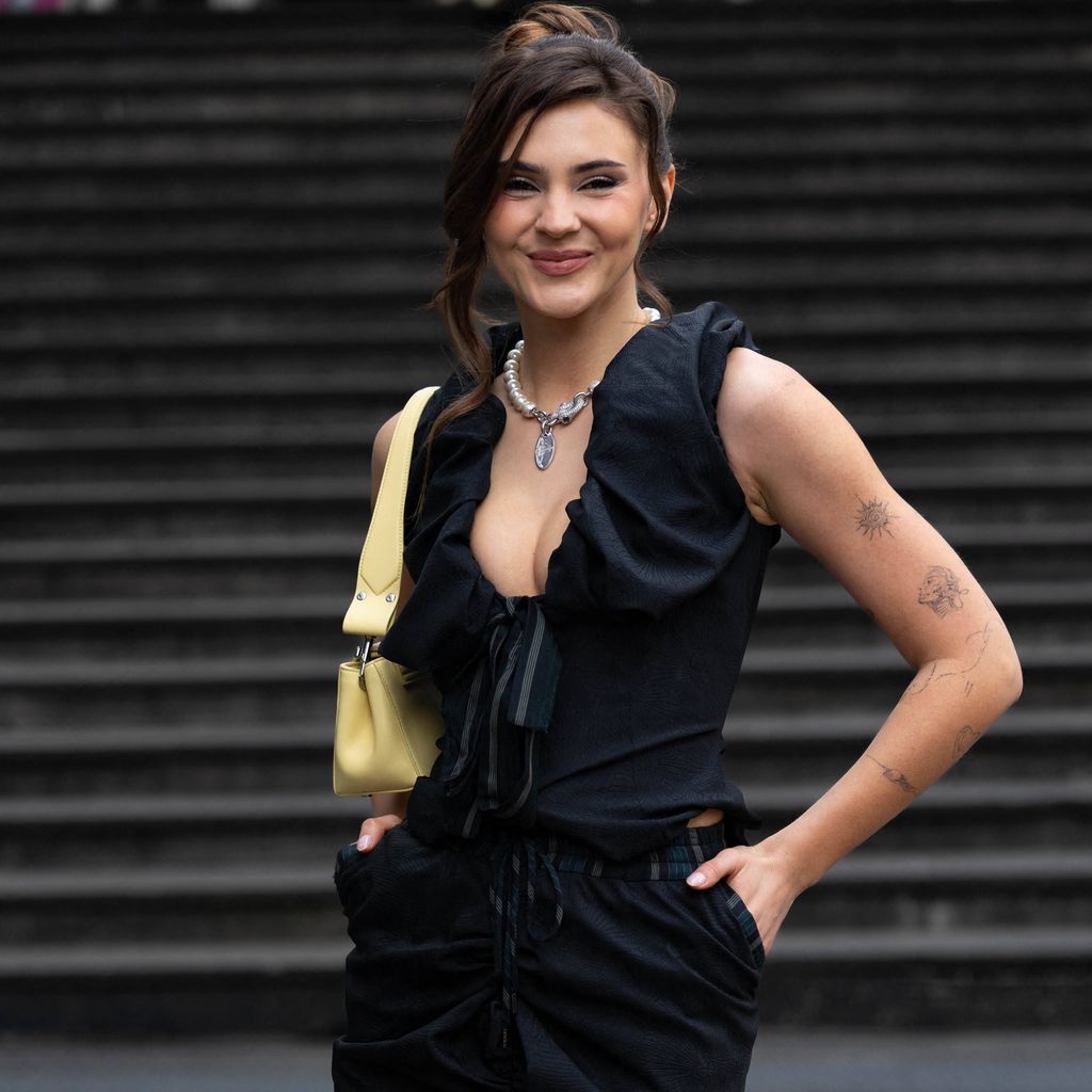Stefanie Giesinger bei der Vivienne-Westwood-Show während der Paris Fashion Week 2026 in Paris