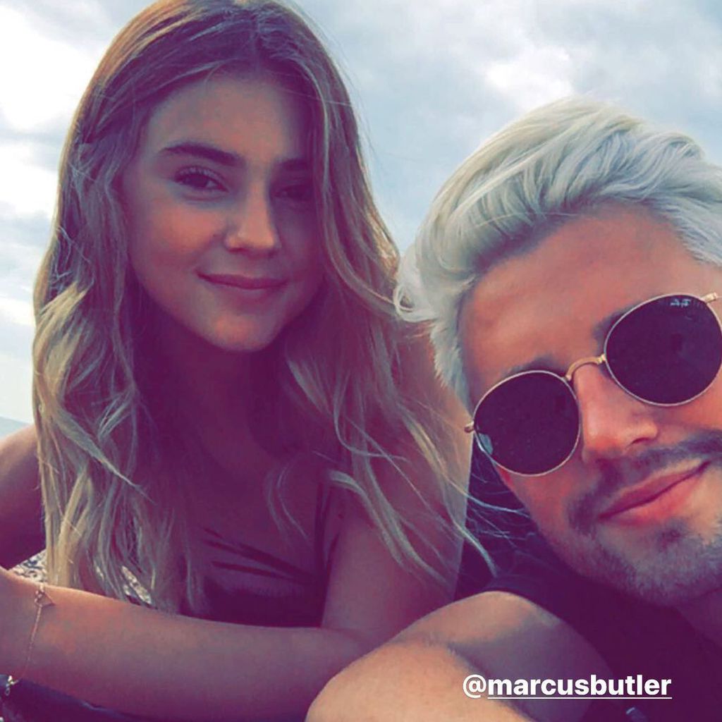 Stefanie Giesinger und Marcus Butler im August 2016