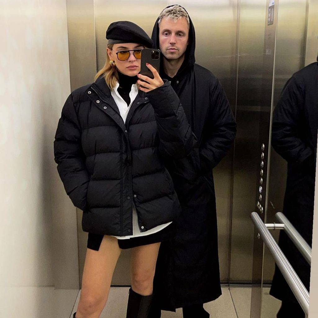 Stefanie Giesinger mit ihrem Partner Marcus Butler