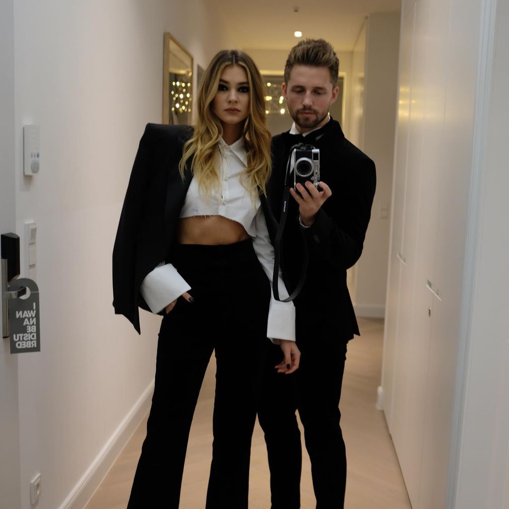 Stefanie Giesinger und Marcus Butler