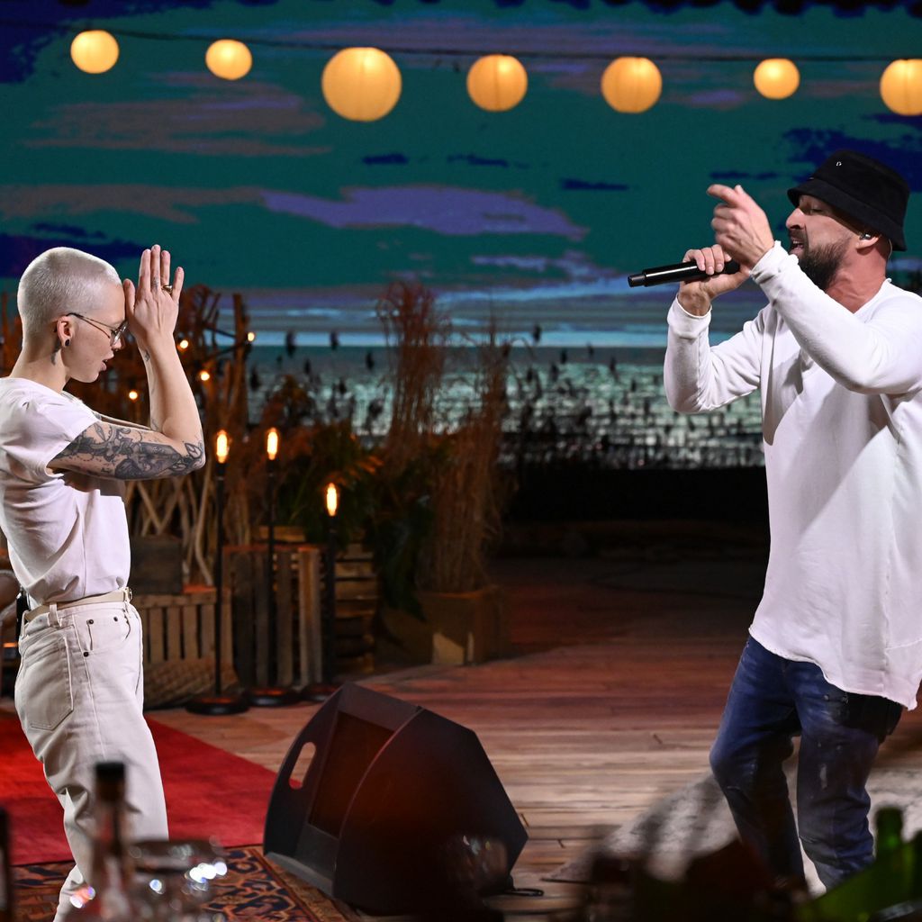 Stefanie Heinzmann und Gentleman bei "Sing meinen Song"