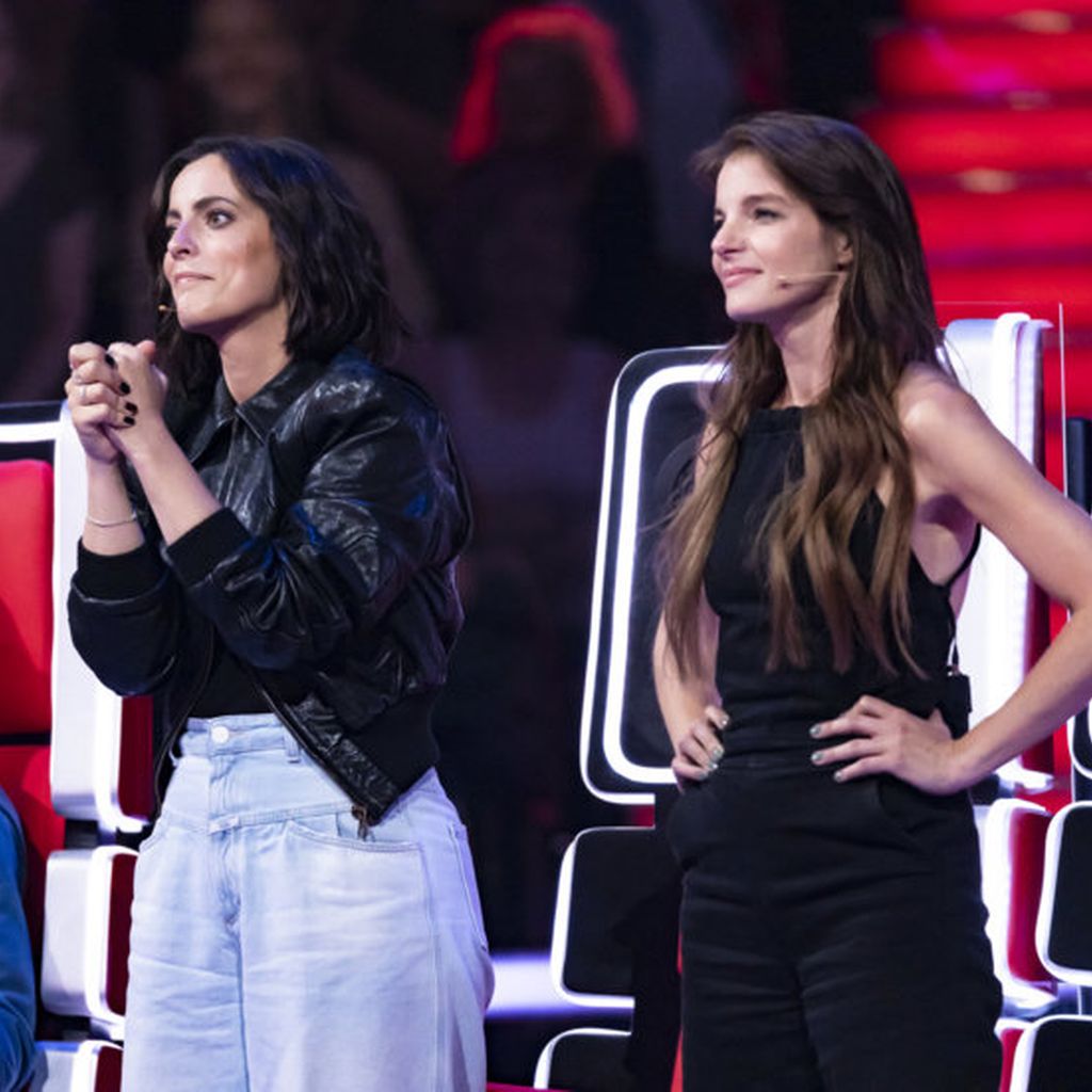 Stefanie Kloß und Yvonne Catterfeld bei "The Voice of Germany"