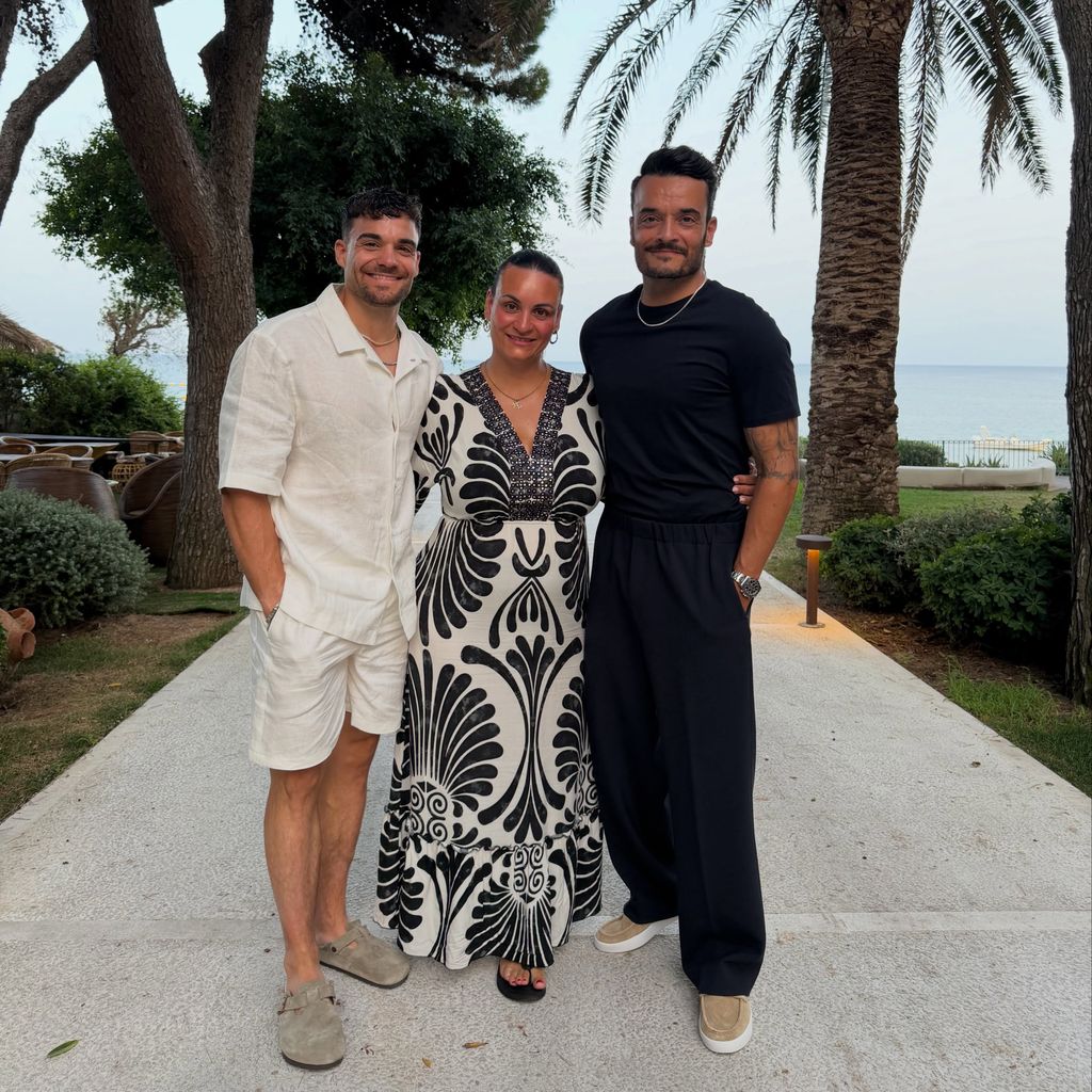 Stefano, Maria und Giovanni Zarrella, Juli 2026