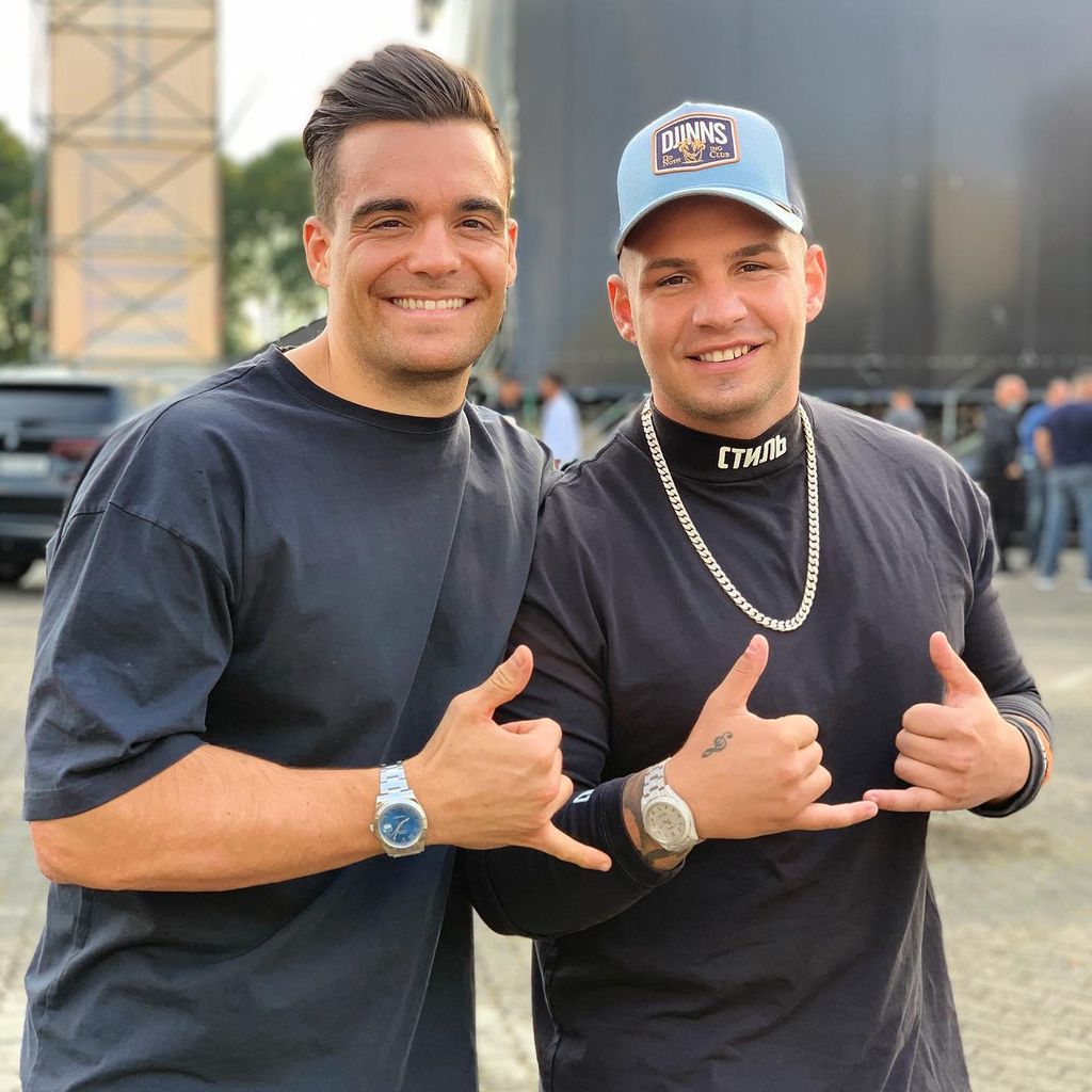 Stefano Zarrella und Pietro Lombardi im September 2020