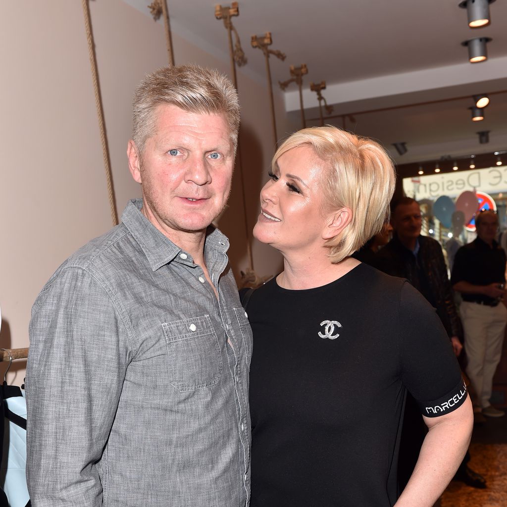 Stefan und Claudia Effenberg bei einer Shop-Eröffnung in München