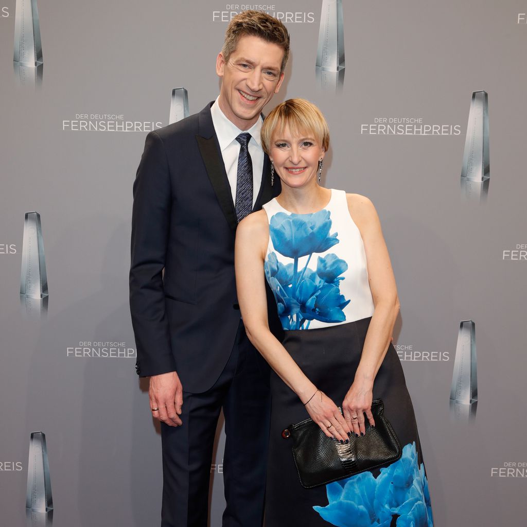 Steffen Hallaschka und seine Frau Anne-Katrin beim Deutschen Fernsehpreis 2018