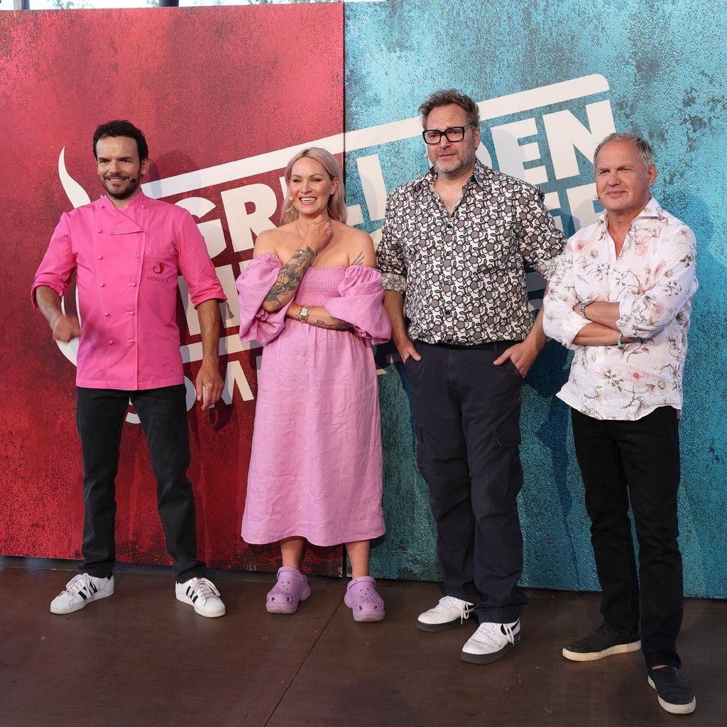 Steffen Henssler, Evelyn Weigert, Paul Panzer und Uwe Ochsenknecht