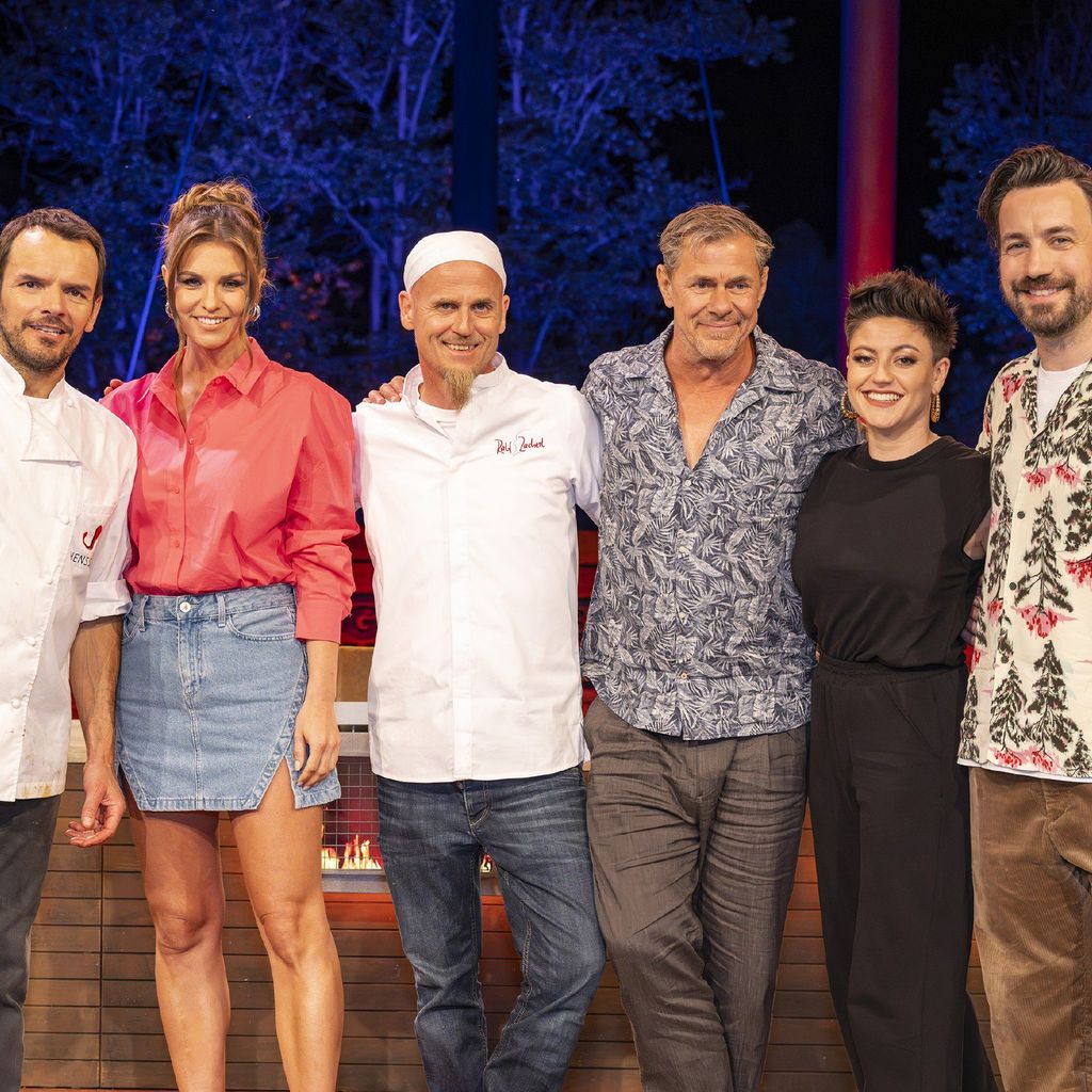 Steffen Henssler, Laura Wontorra, Ralf Zacherl, Sven Martinek, Tahnee und Jan Köppen, 2023