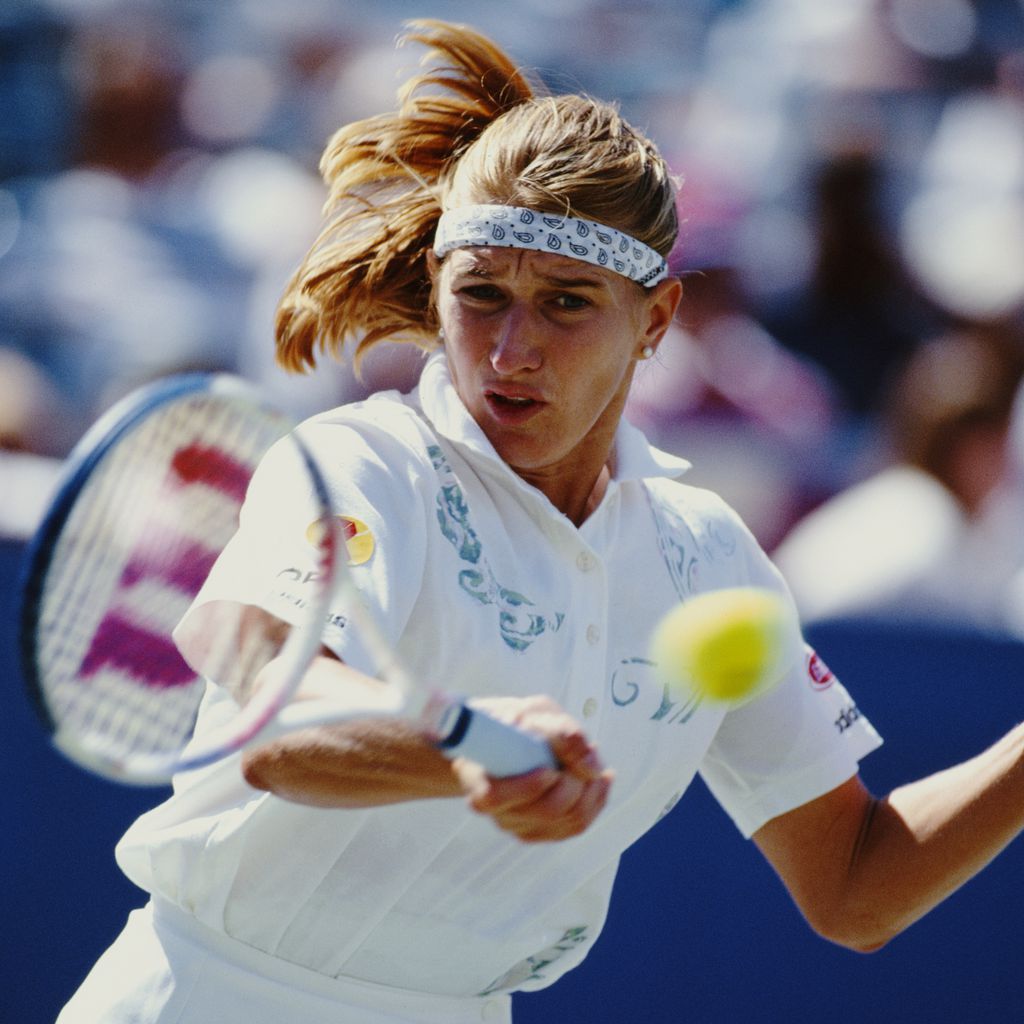 Steffi Graf bei der French Open Tennis Championship 1989