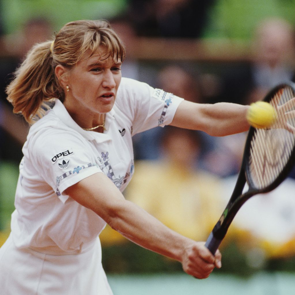 Steffi Graf bei der French Open Tennis Championship 1989