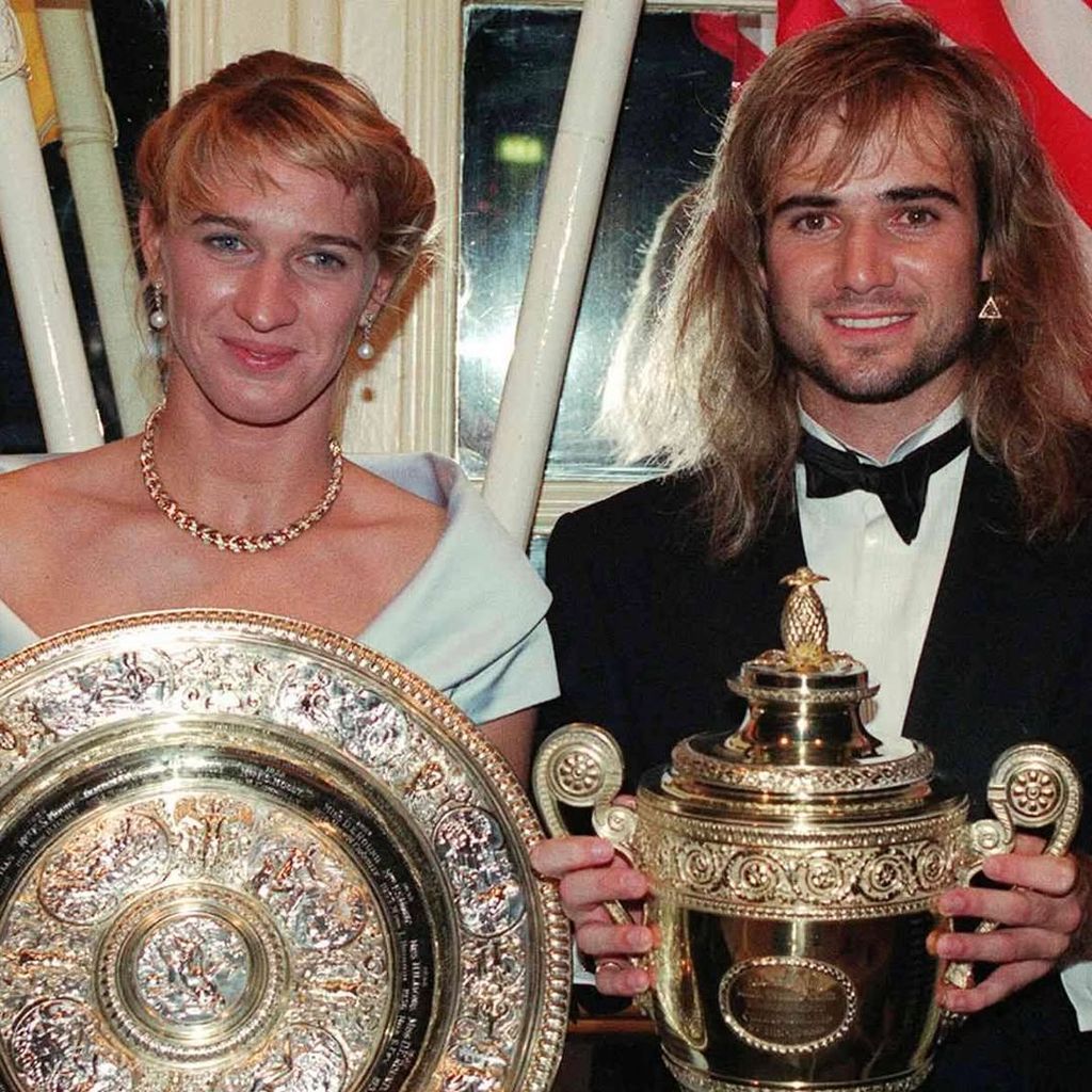 Steffi Graf und Andre Agassi gewinnen 1992 beide Wimbledon