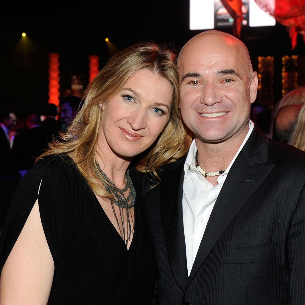 Steffi Graf und Andre Agassi in Las Vegas 2012