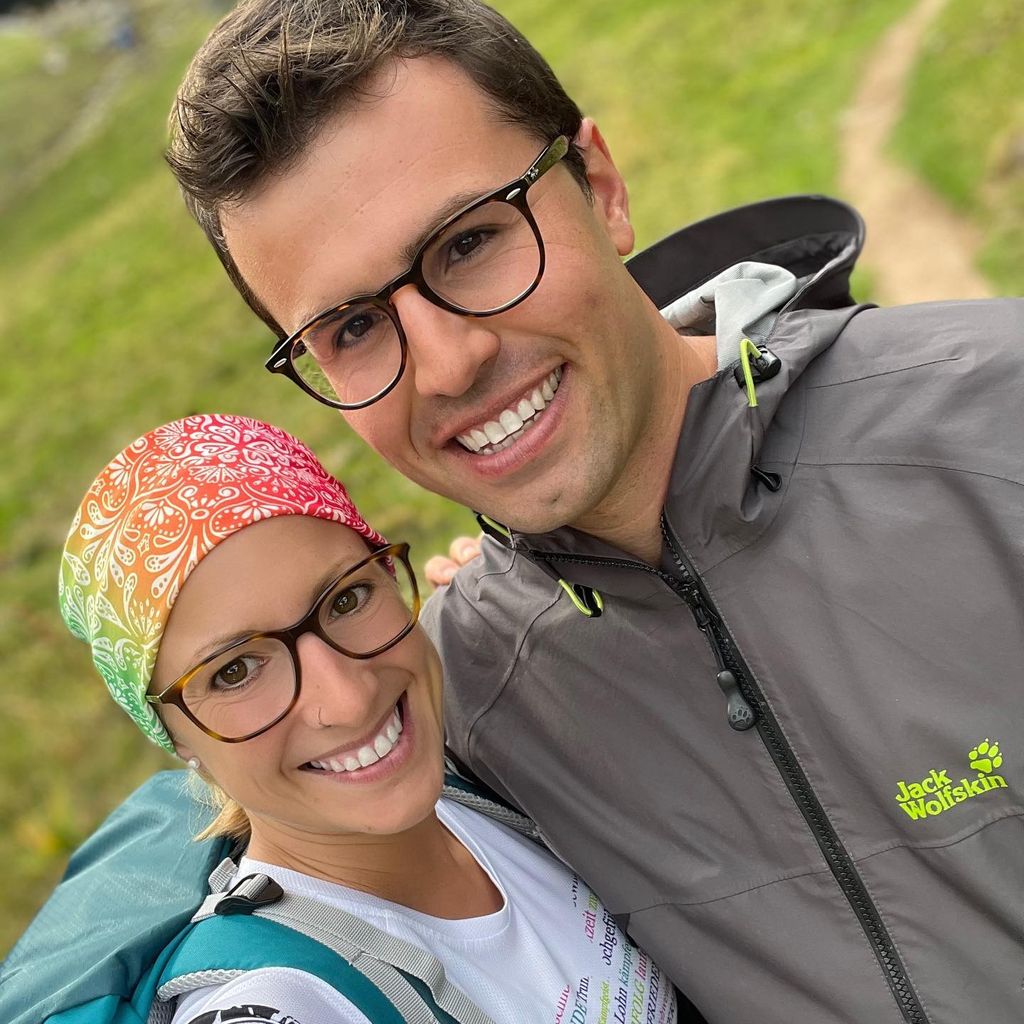 Steffi und Justin im September 2022 in den Vogesen