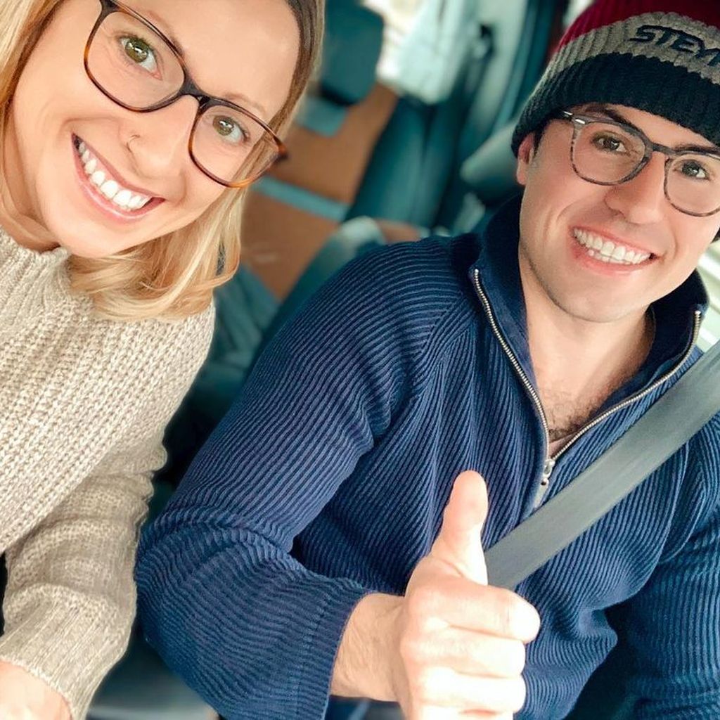 Steffi und Justin im Januar 2023