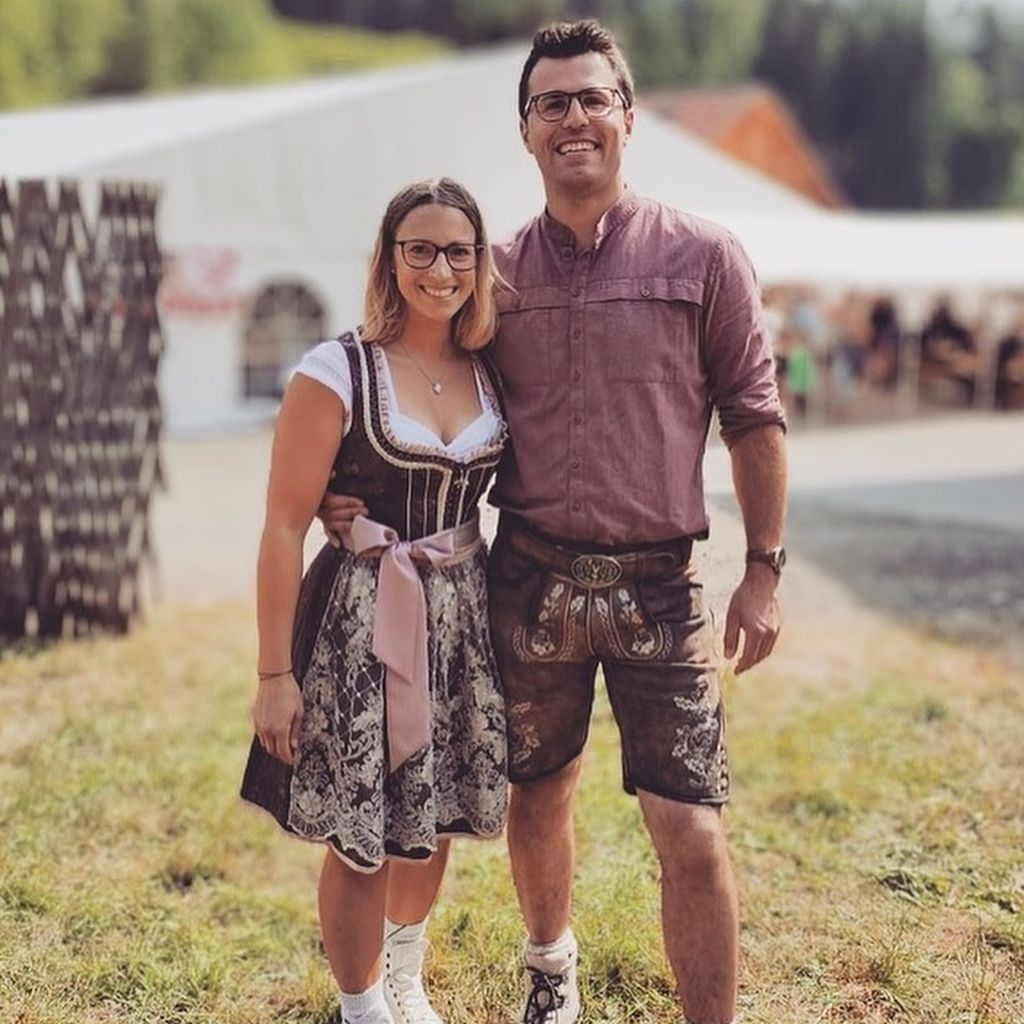Steffi und Justin von "Bauer sucht Frau International" in Österreich im Juni 2022