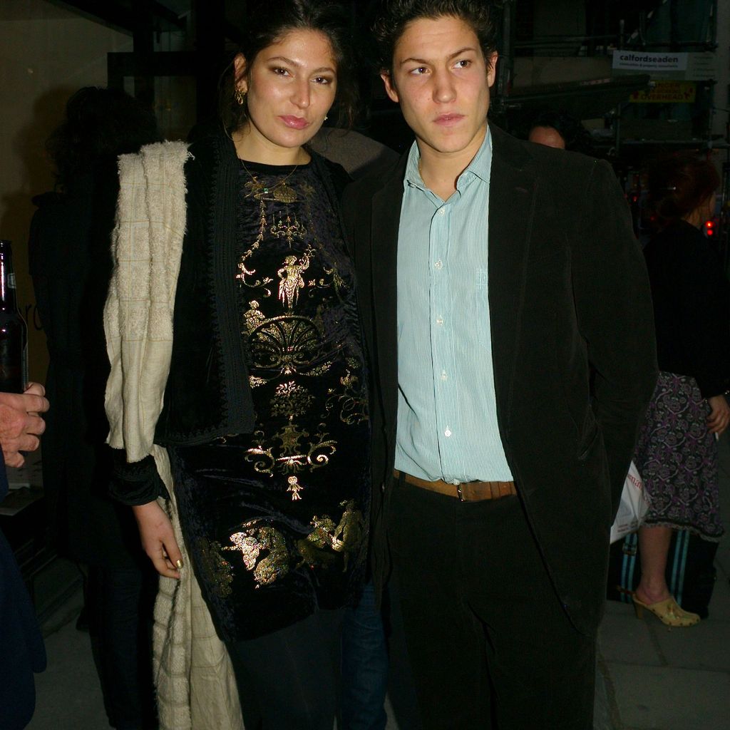 Stella und Vito Schnabel in der Scream Gallery in London