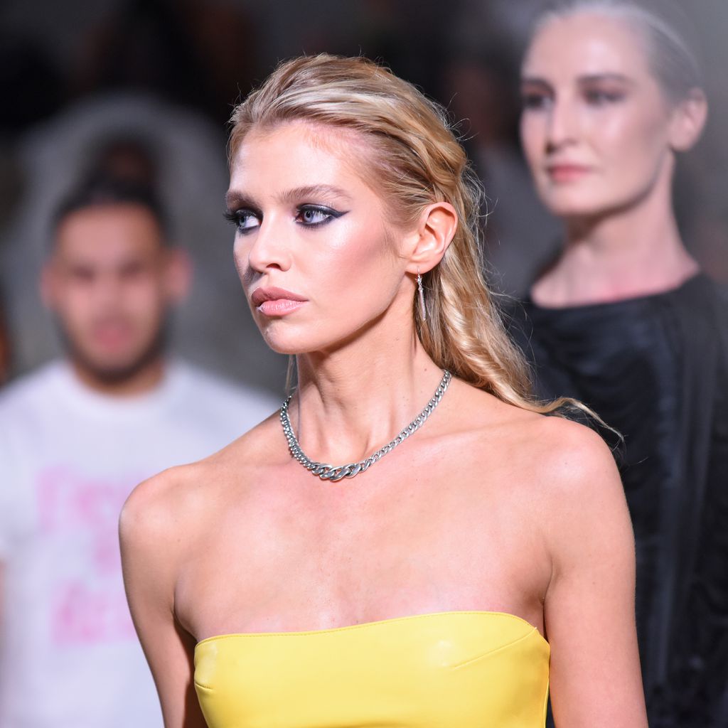 Stelle Maxwell bei einer Fashion-Show, September 2019