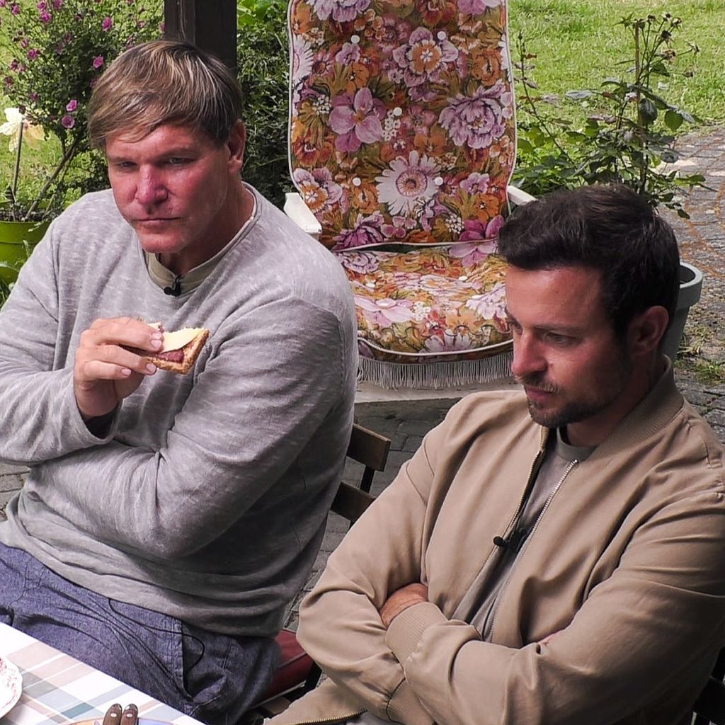 Stephan Jerkel und Benjamin Melzer im "Sommerhaus der Stars"