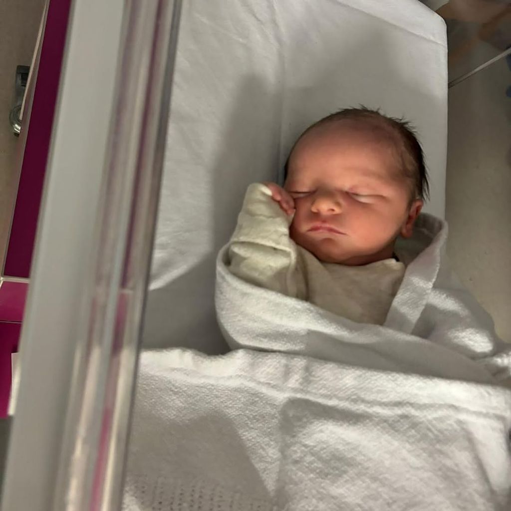 Stephanie Davis' Sohn Samuel im Januar 2025