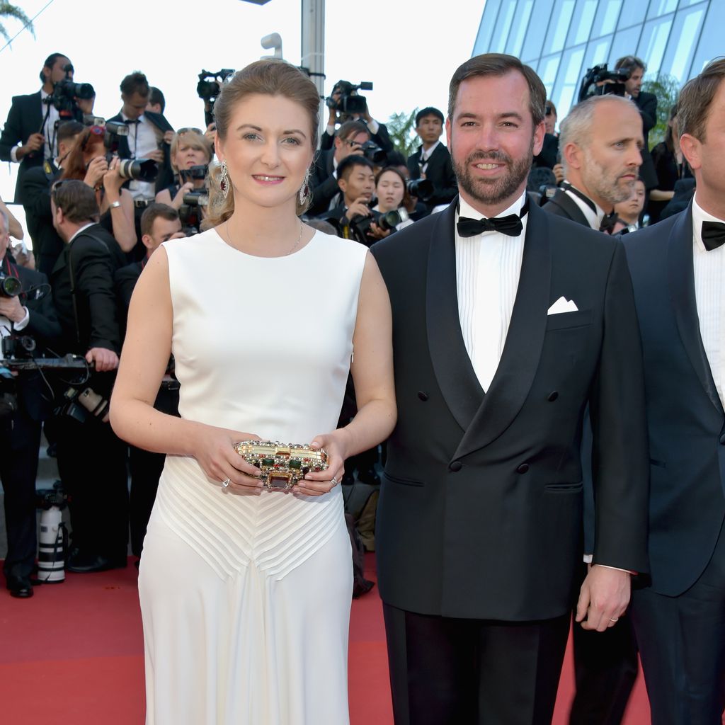 Erbgroßherzogin Stéphanie von Luxemburg und Erbgroßherzog Guillaume in Cannes