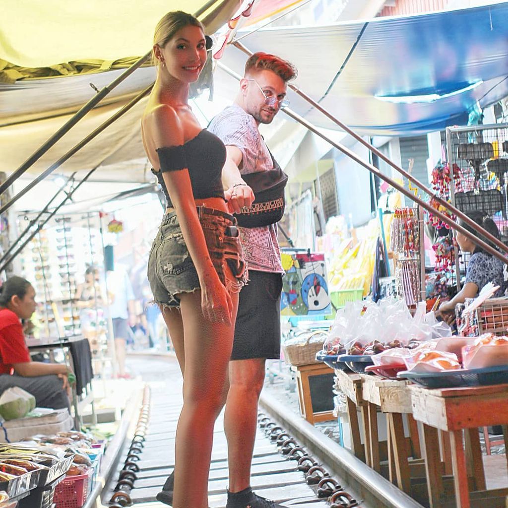 Stephanie Lindner und Michi Bauer 2020 im Thailand-Urlaub