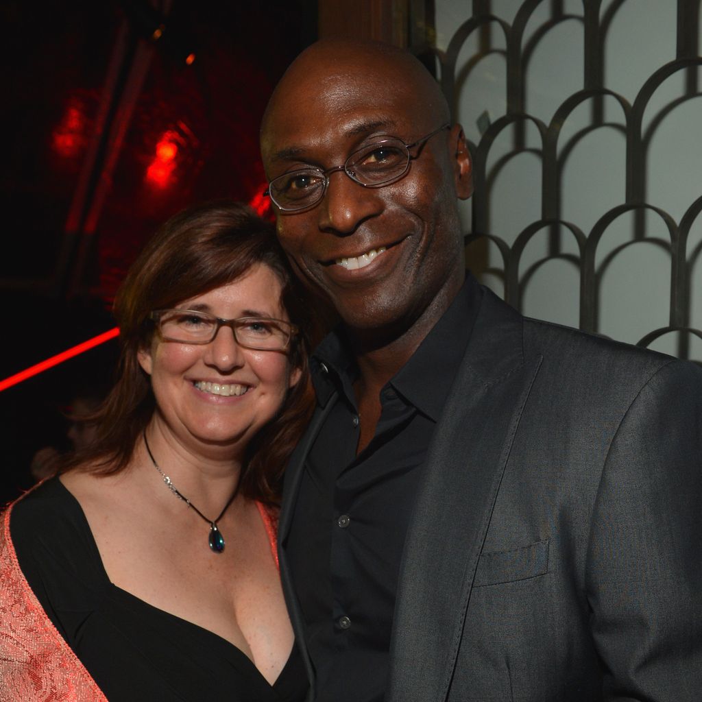 Stephanie Reddick und Lance Reddick im Januar 2014
