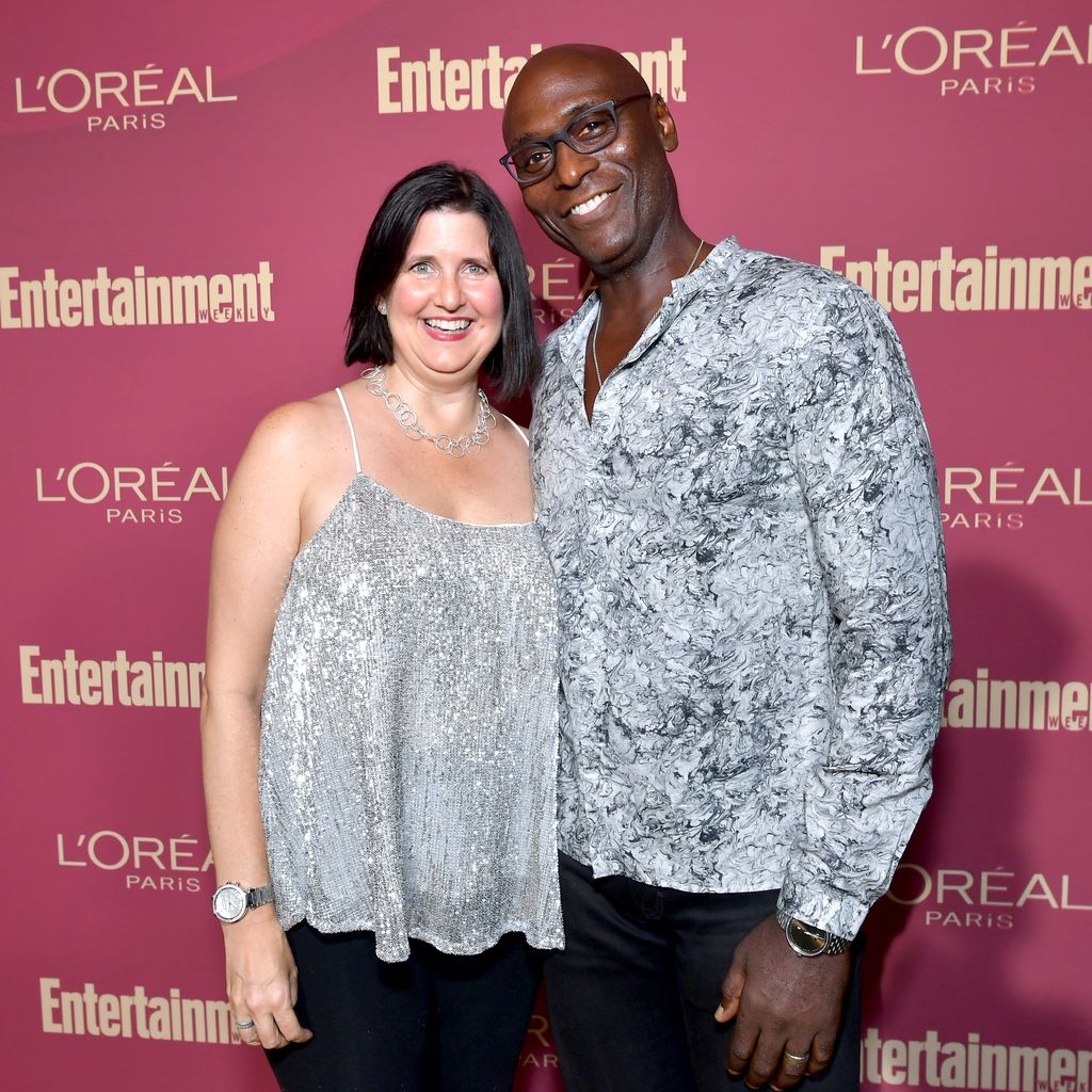 Stephanie Reddick und Lance Reddick im September 2019