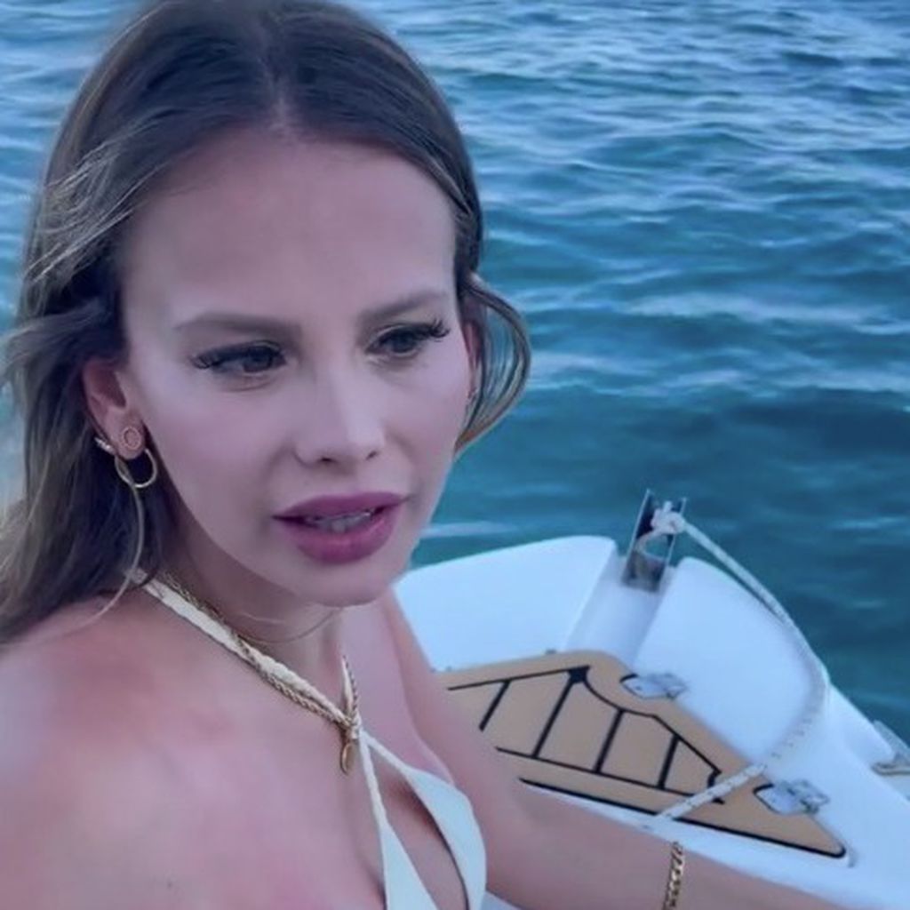 Stephanie Schmitz im Urlaub in Griechenland