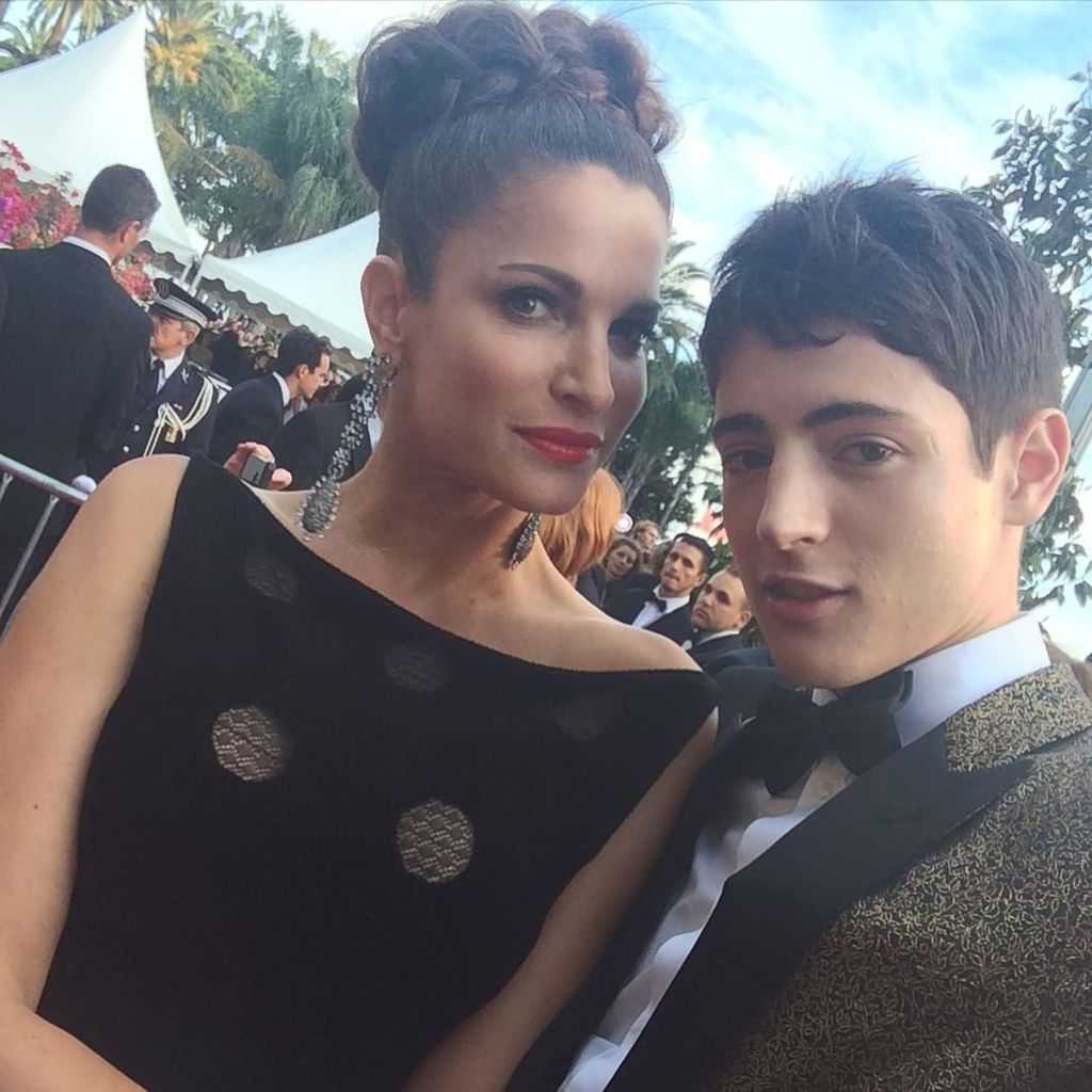 Stephanie Seymour mit ihrem Sohn Harry Brant