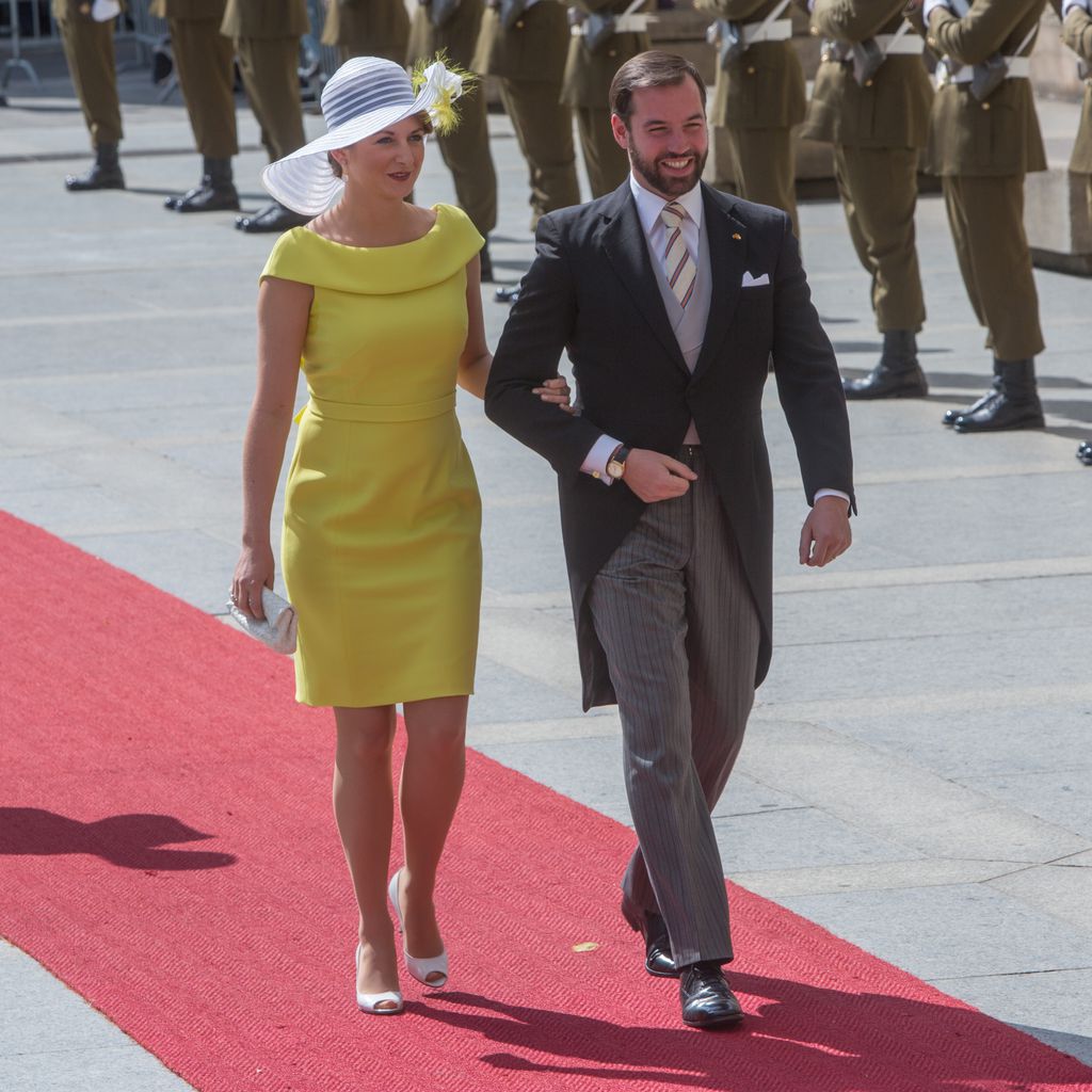 Stéphanie und Guillaume von Luxemburg, Juni 2015