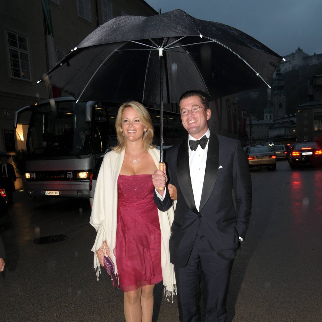Stephanie von Bismarck und Karl-Theodor zu Guttenberg, 2010