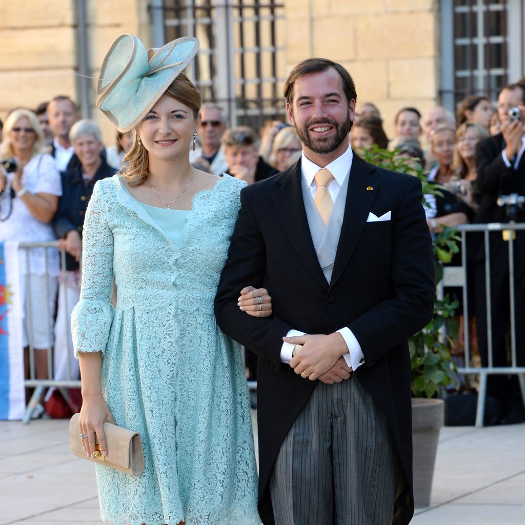 Stéphanie von Luxemburg und Prinz Guillaume im September 2013
