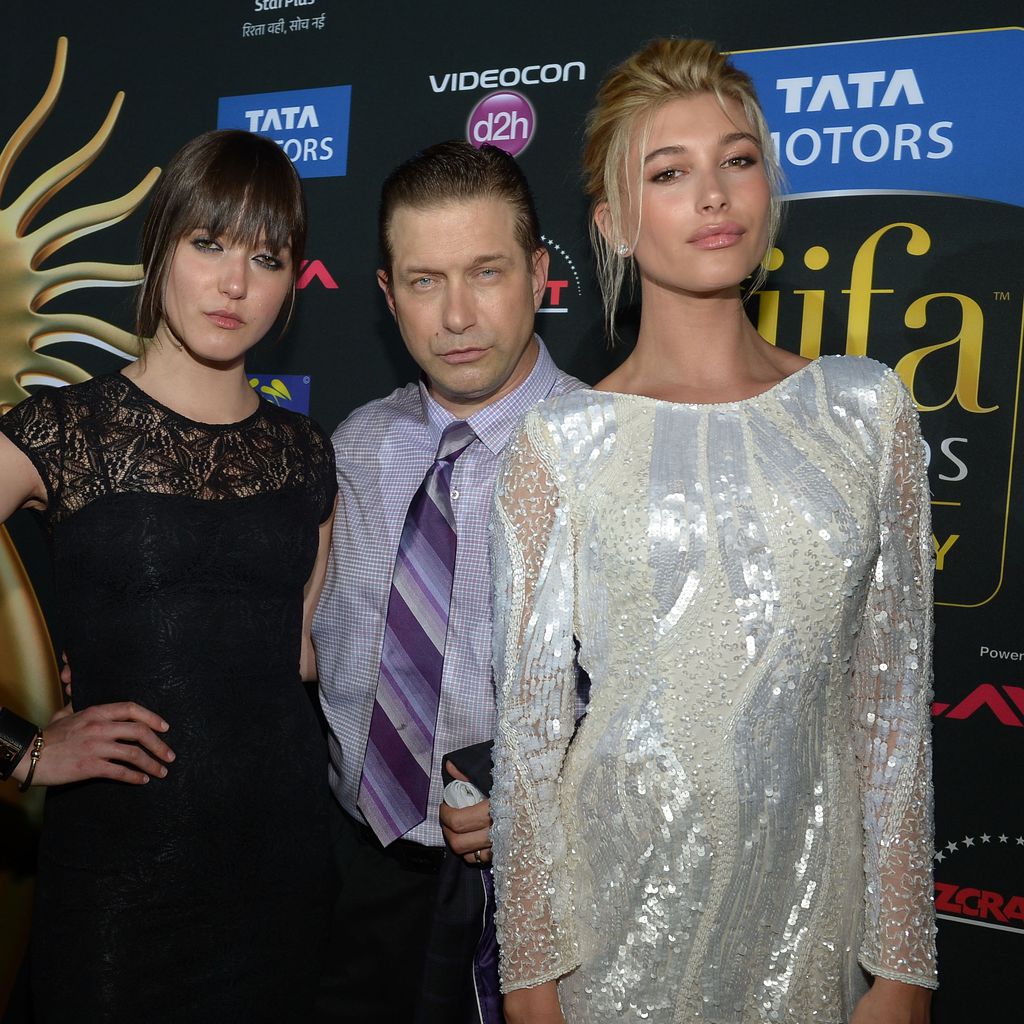 Stephen Baldwin mit seinen Töchtern Alaia und Hailey