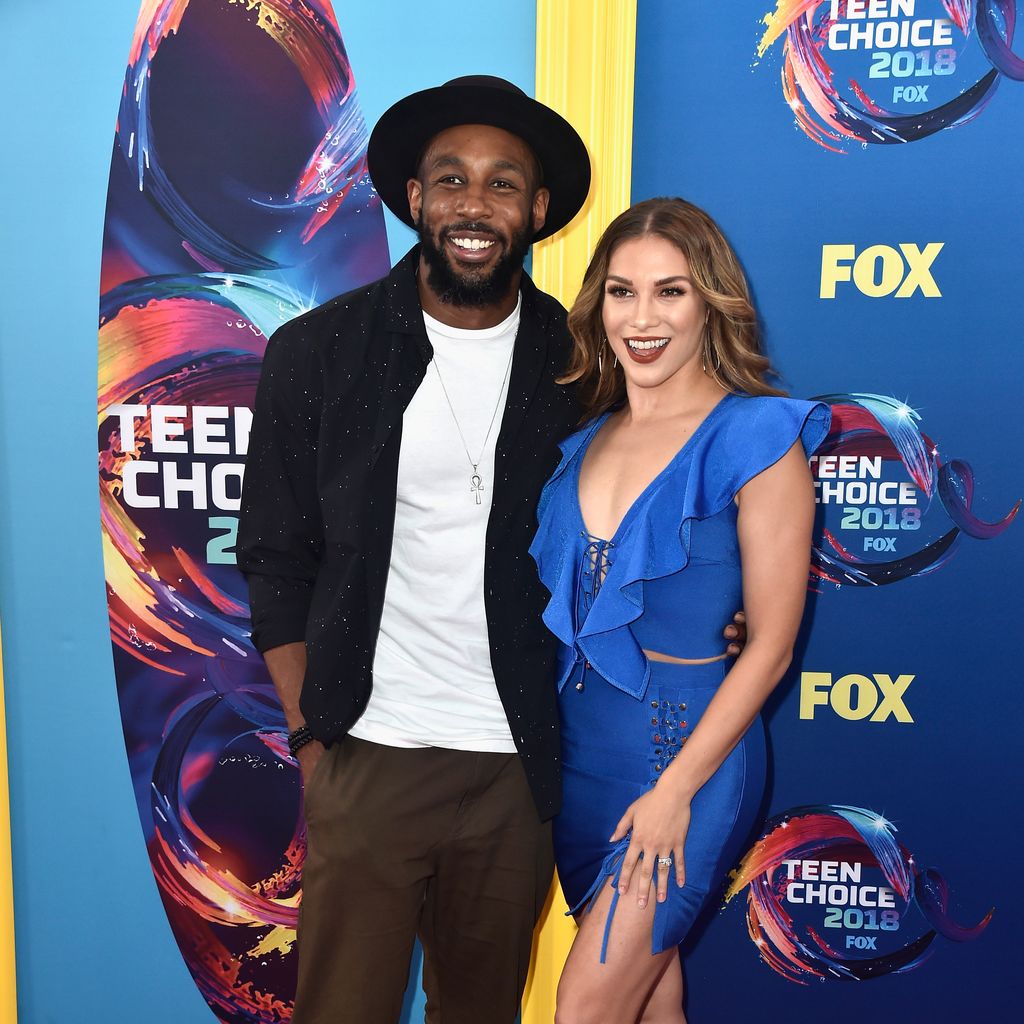 Stephen Boss und Allison Holker im August 2018