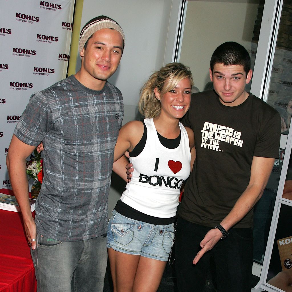 Stephen Colletti, Kristin Cavalleri und Talan Torriero, April 2006
