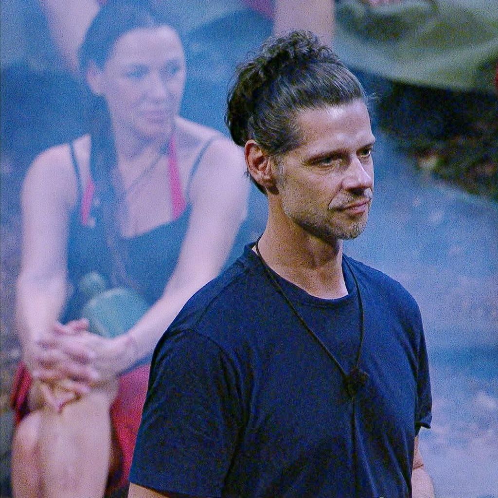 Stephen Dürr am Dschungelcamp-Lagerfeuer