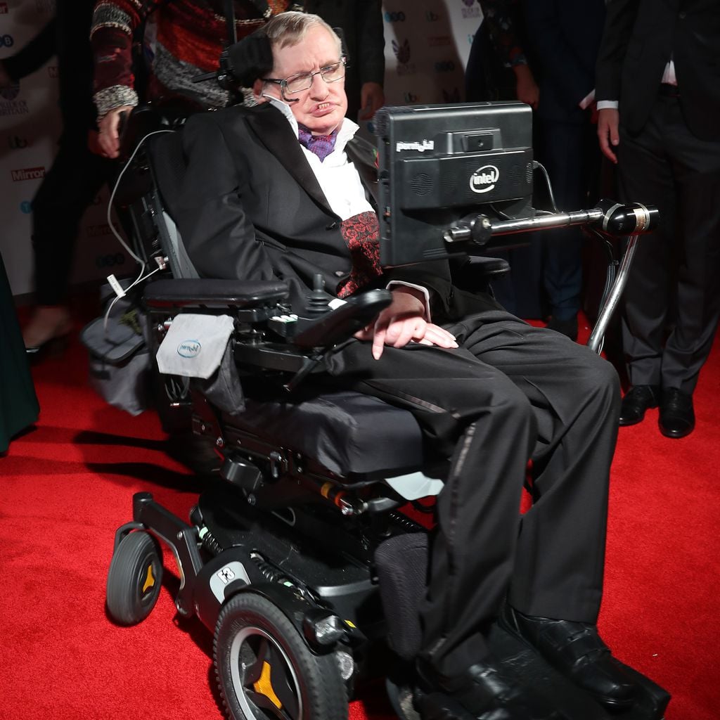 Stephen Hawking bei den Pride Of Britain Awards 2016 in London