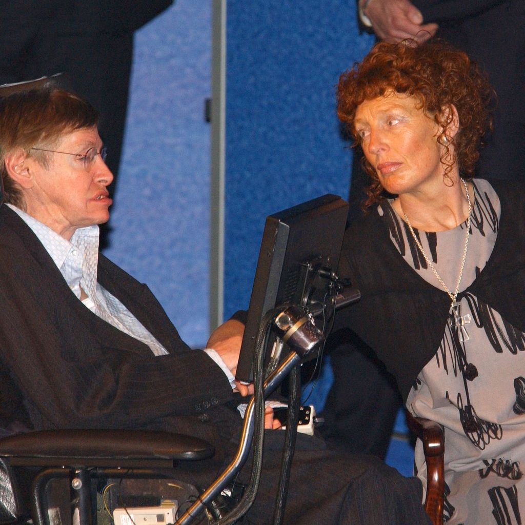 Stephen Hawking mit seiner Ex-Frau Elaine Mason