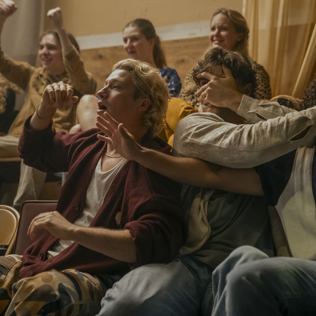 Stephen Kalyn, Khobe Clarke und Jalen Thomas Brooks in "Off Campus"