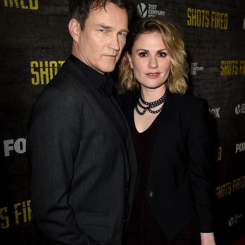 Stephen Moyer und Anna Paquin 2017 in Hollywood