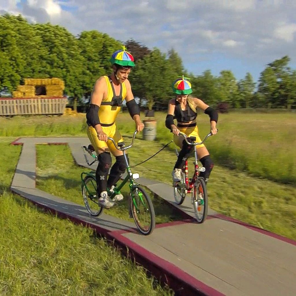 Stephen und Katharina Dürr im Sommerhaus